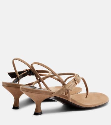 Starry-Eyed 55 suede thong sandals | Herbert Levine