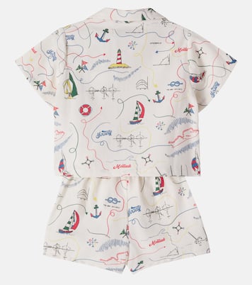 Baby Clove printed shirt and shorts set | The New Society