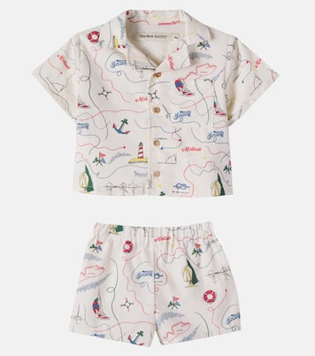 Baby Clove printed shirt and shorts set | The New Society