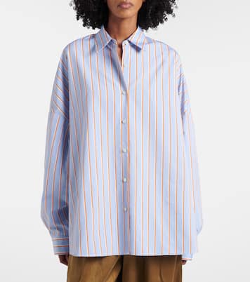 Striped cotton shirt | Dries Van Noten
