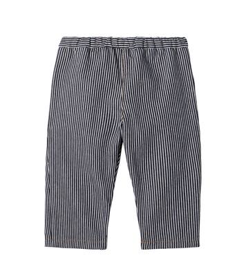 Baby striped cotton pants | Bonpoint