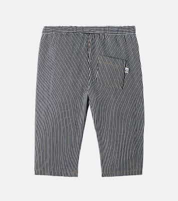 Baby striped cotton pants | Bonpoint