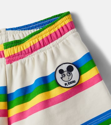 Ritzratz striped cotton jersey shorts | Mini Rodini
