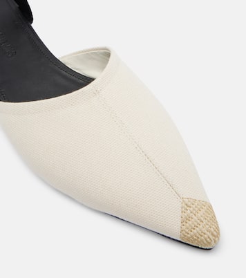 Embroidered canvas flats | Jacquemus