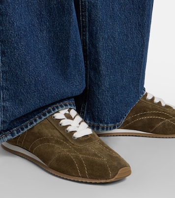 Sneakers aus Veloursleder | Toteme