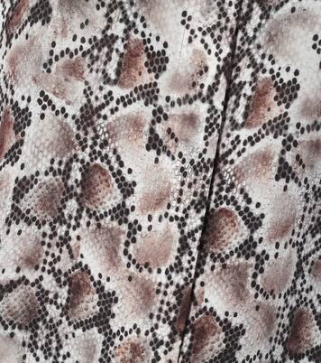 Chika snake-print silk blouse | Altuzarra