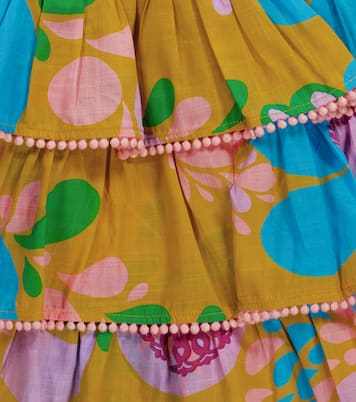 Gonna Teddy in cotone con stampa | Zimmermann Kids