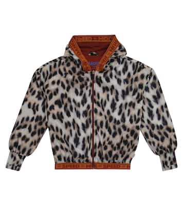 Jacke Ophelia mit Leo-Print | Molo