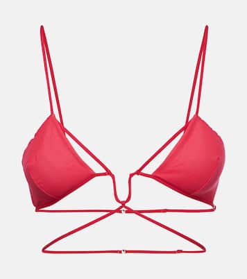 Bralette in gabardine | Nensi Dojaka