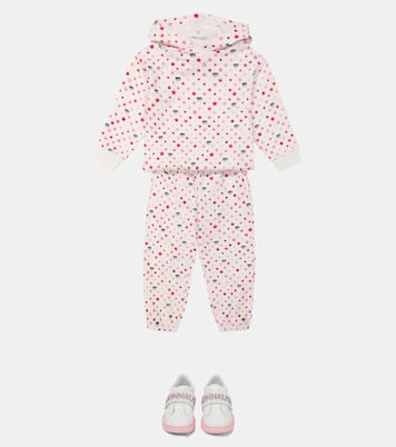 x Chiara Ferragni Baby printed sweatpants | Monnalisa