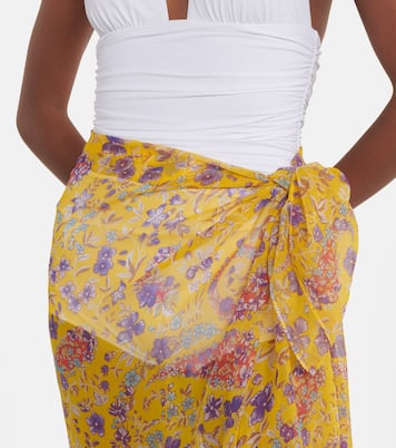 Pareo in seta con stampa | Etro