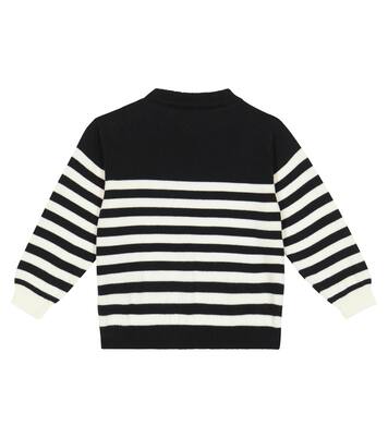 Baby cotton and cashmere sweater | Balmain Kids
