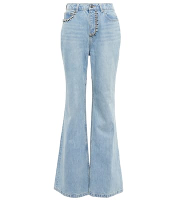 Jeans flared con cut-out | Area