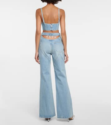 Jeans flared con cut-out | Area