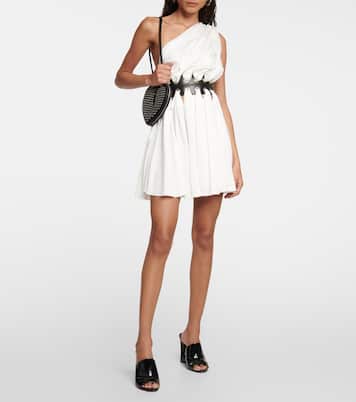 Miniabito con pelle | Alaïa