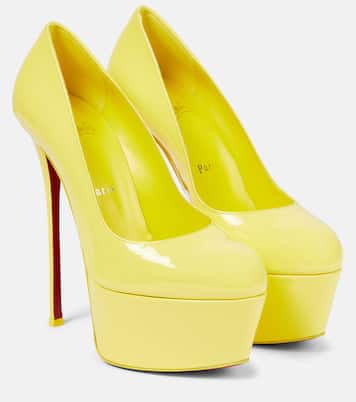 Pumps Dolly Alta in vernice con plateau | Christian Louboutin