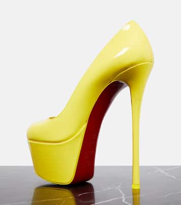 Pumps Dolly Alta in vernice con plateau | Christian Louboutin