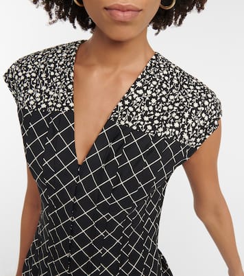Bedrucktes Maxikleid aus Baumwolle | Tory Burch