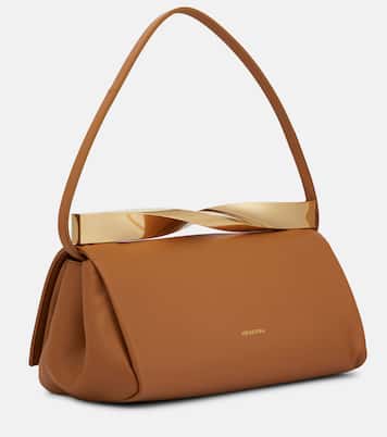 Pochette Twist en cuir | Aquazzura