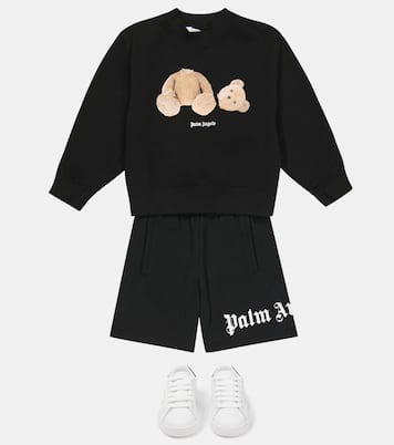Bedrucktes Sweatshirt aus Baumwolle | Palm Angels Kids