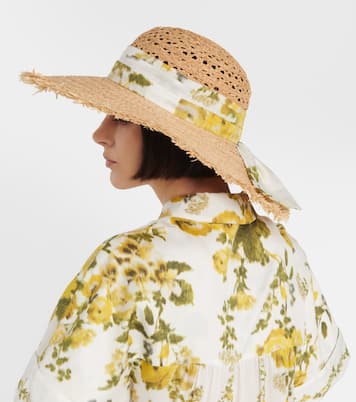 Chapeau en raphia | Erdem