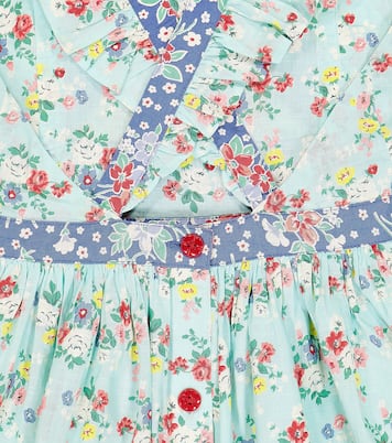Patchwork floral cotton dress | Polo Ralph Lauren Kids