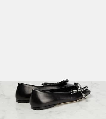Ballerinas Veda aus Leder | Jimmy Choo