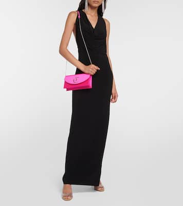 Borsa a spalla Loubi54 in raso | Christian Louboutin