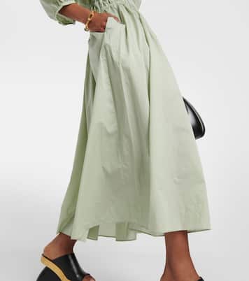 Midikleid Andros aus Baumwolle | Asceno
