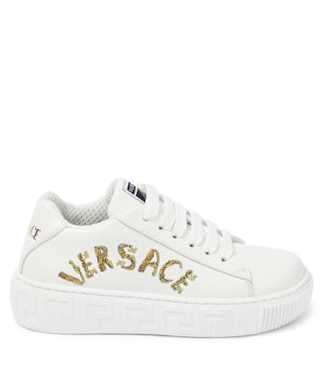 Sneakers Seashell Baroque aus Leder | Versace Kids
