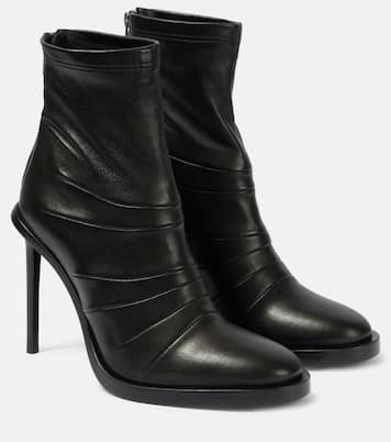 Bottines Carol en cuir | Ann Demeulemeester