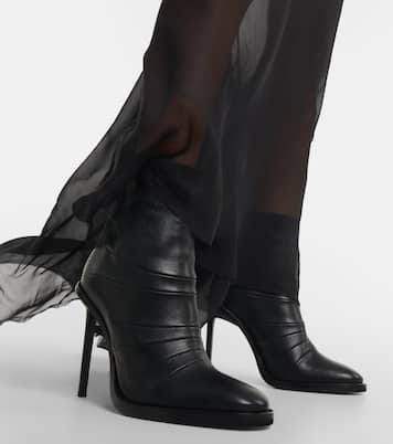 Bottines Carol en cuir | Ann Demeulemeester