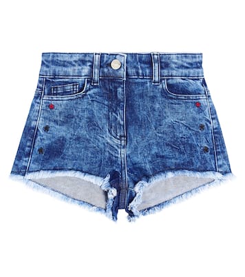 Shorts di jeans con ricamo | Monnalisa