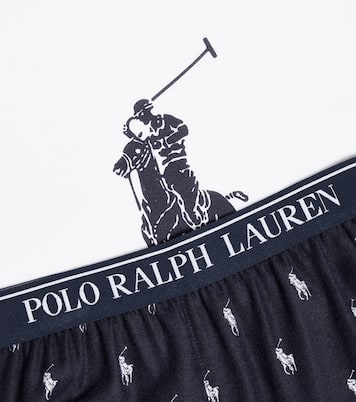 Logo T-shirt and shorts set | Polo Ralph Lauren Kids