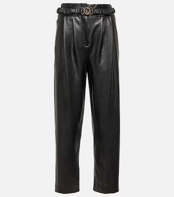 Pantaloni Coolidge in similpelle | Veronica Beard