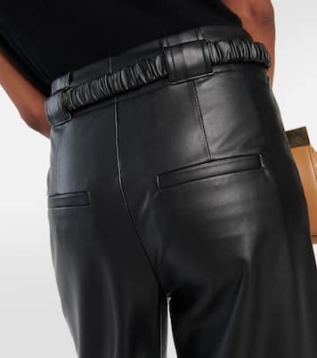 Pantaloni Coolidge in similpelle | Veronica Beard