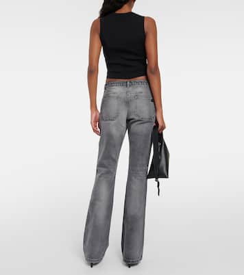 Low-rise straight jeans | Courrèges
