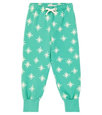 Snow cotton-blend sweatpants  | Tinycottons