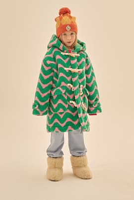 Abrigo Zigzag Dumble de forro polar | Jellymallow