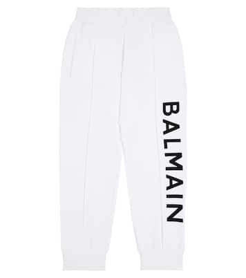 Logo cotton sweatpants | Balmain Kids