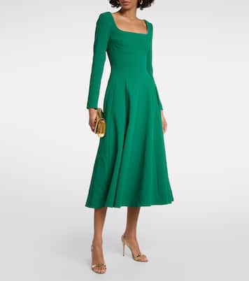 Vestido midi Kylee de crepé | Emilia Wickstead