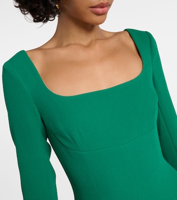 Vestido midi Kylee de crepé | Emilia Wickstead