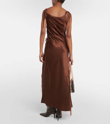 Abito midi in raso | Acne Studios