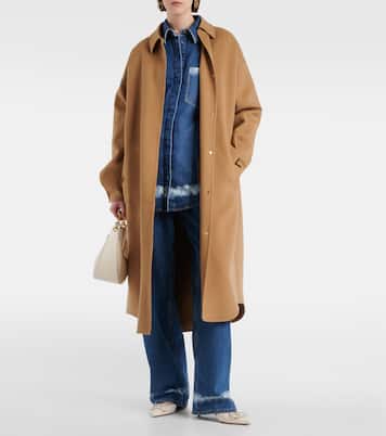 Jeans anchos de tiro alto | Valentino