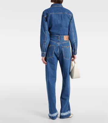 Jeans anchos de tiro alto | Valentino