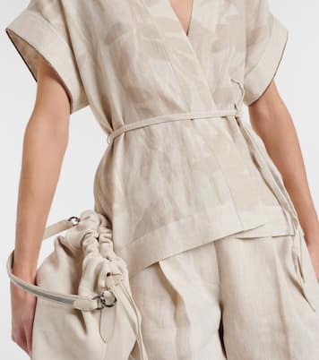 Top aus Leinen | Brunello Cucinelli