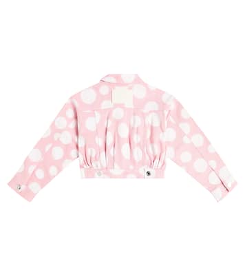 Chaqueta de denim con lunares | Marc Jacobs Kids