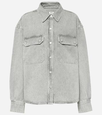 Gwen Slice denim shirt | Agolde