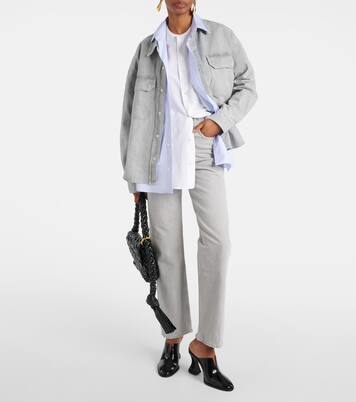 Gwen Slice denim shirt | Agolde
