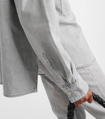 Gwen Slice denim shirt | Agolde